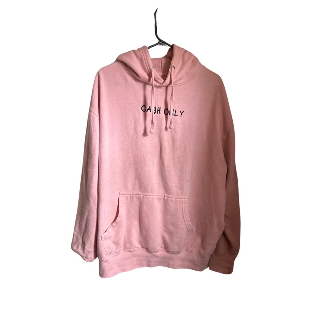 cash only hoodie